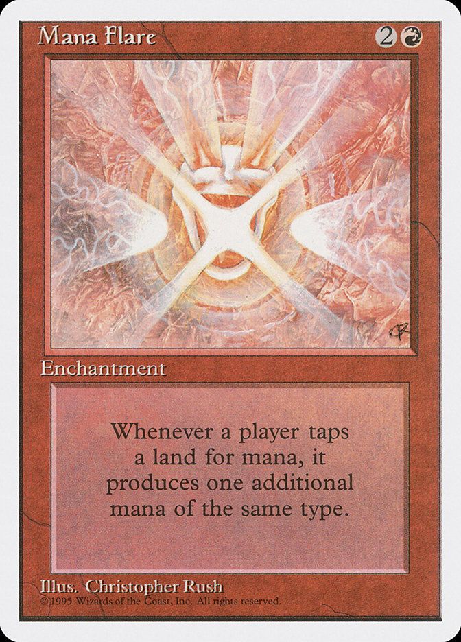 Carta MTG-Eruzione di Mana-Quarta Edizione-N.159-ITA-LP-