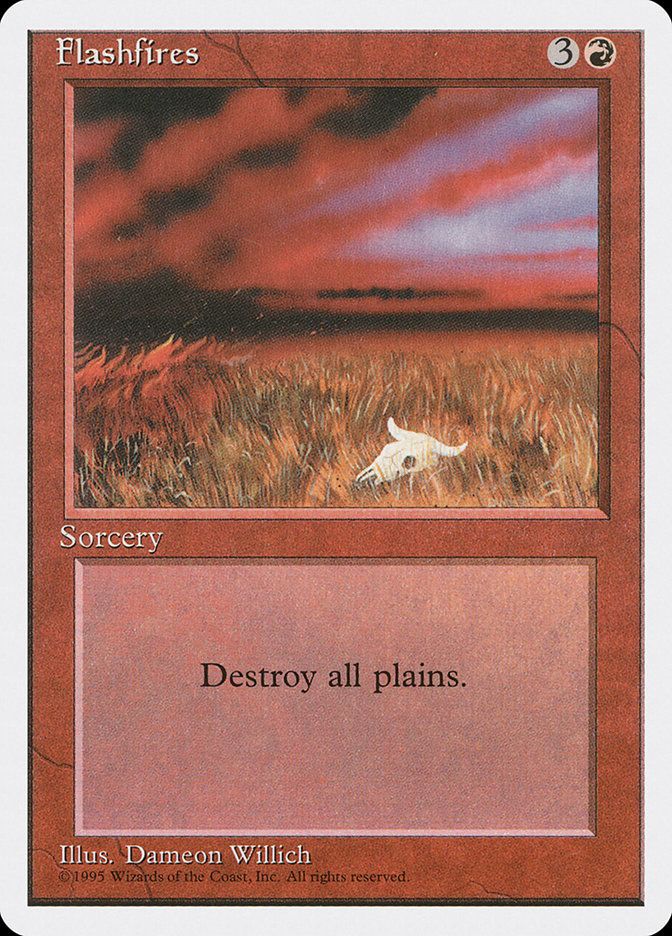 Carta MTG-Incendio-Quarta Edizione-N.229-ITA-EX-