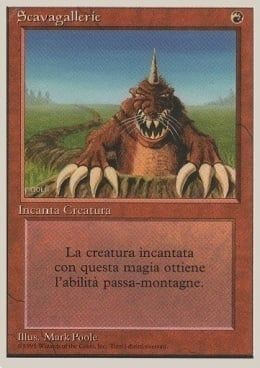 Carta MTG-Scavagallerie-Foreign White Bordered-N.145-ITA-Good-