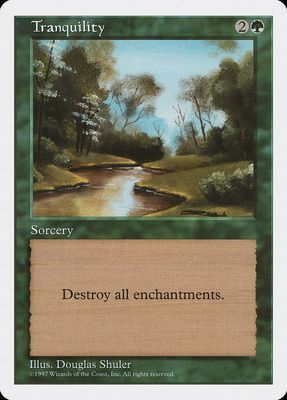 Carta MTG-Tranquillità-Quinta Edizione-N.322-ITA-EX-