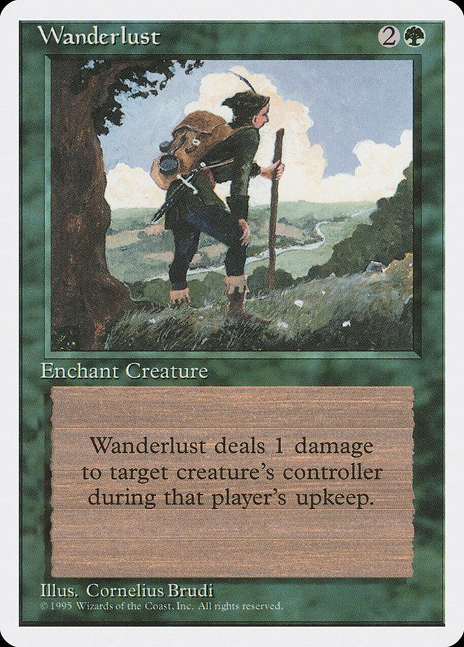 Carta MTG-Wanderlust-Quarta Edizione-N.279-EN-EX-