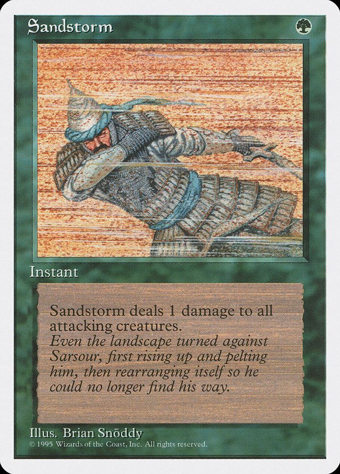 Carta MTG-Sandstorm-Quarta Edizione-N.277-EN-EX-