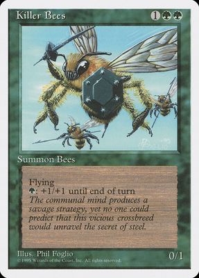 Carta MTG-Killer Bees-Quarta Edizione-N.249-EN-Good-