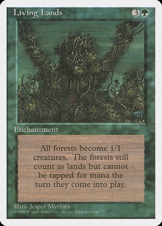 Carta MTG-Living Lands-Quarta Edizione-N.221-EN-EX-