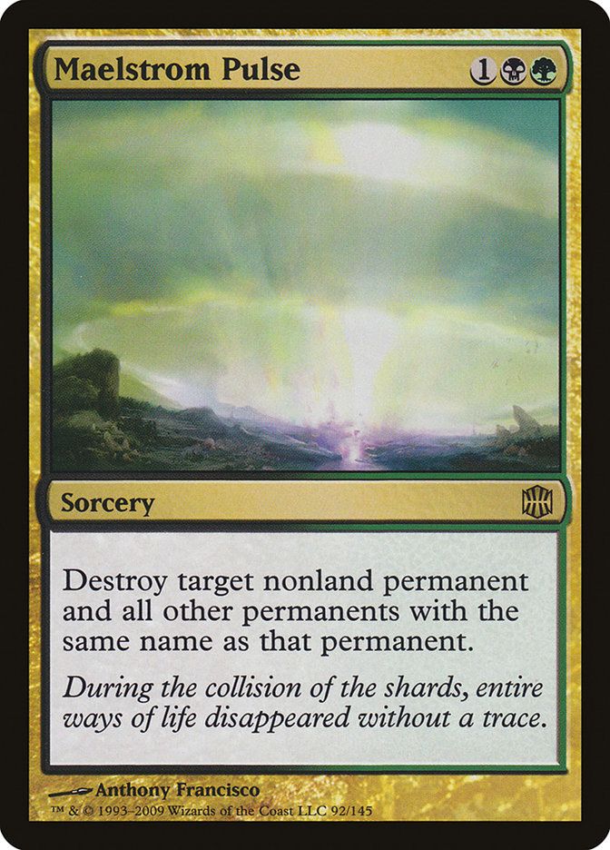 Carta MTG-Maelstrom Pulse-Alara Reborn-N.033-EN-EX-