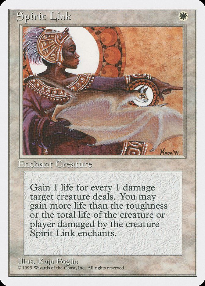 Carta MTG-Spirit Link-Quarta Edizione-N.051-EN-Good-Uncommon
