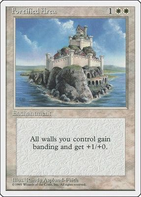 Carta MTG-Fortified Area-Quarta Edizione-N.026-ITA-EX-Common