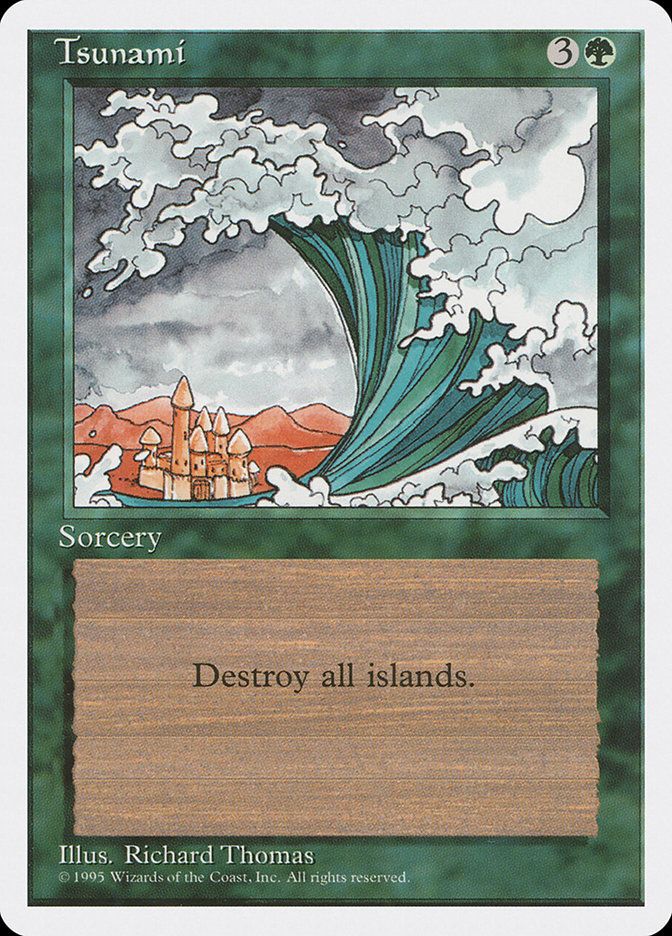 Carta MTG-Tsunami-Quarta Edizione-N.278-ITA-LP-Uncommon