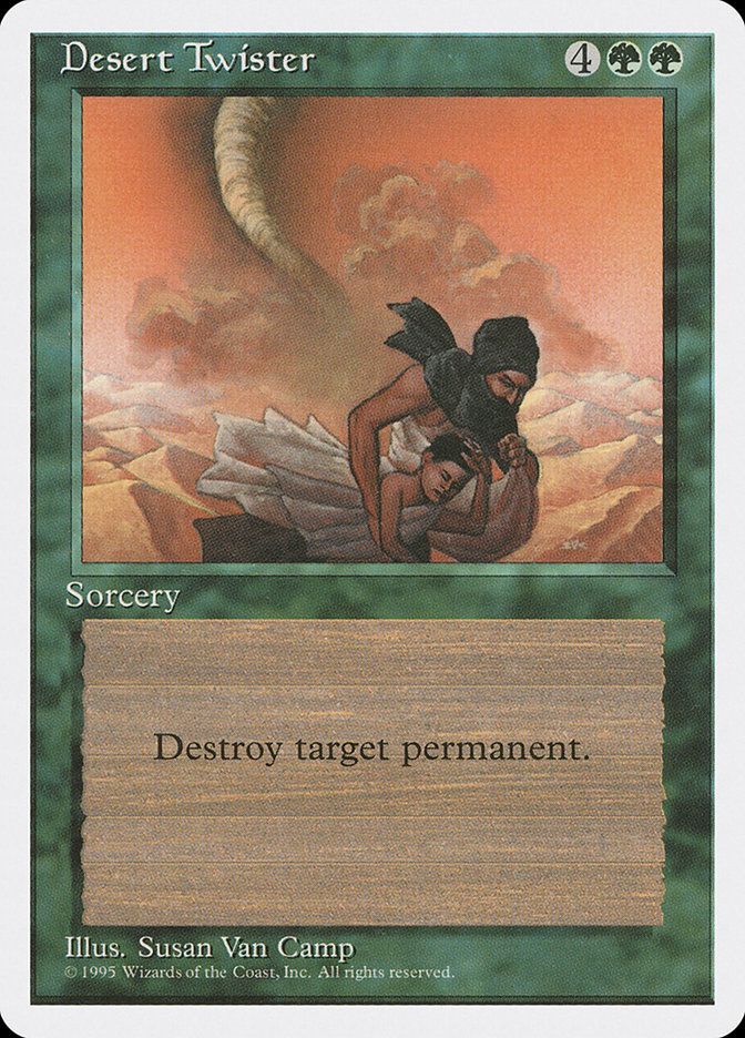 Carta MTG-Tornado del Deserto-Quarta Edizione-N.240-ITA-Poor-Uncommon