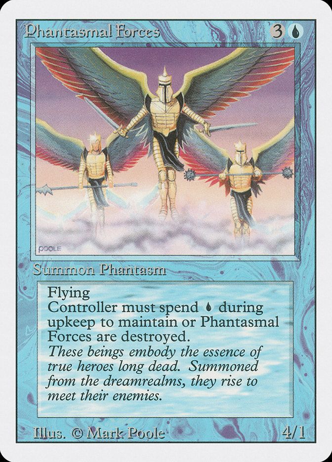 Carta MTG-Phantasmal Forces-Revised-N.069-EN-Good-Uncommon