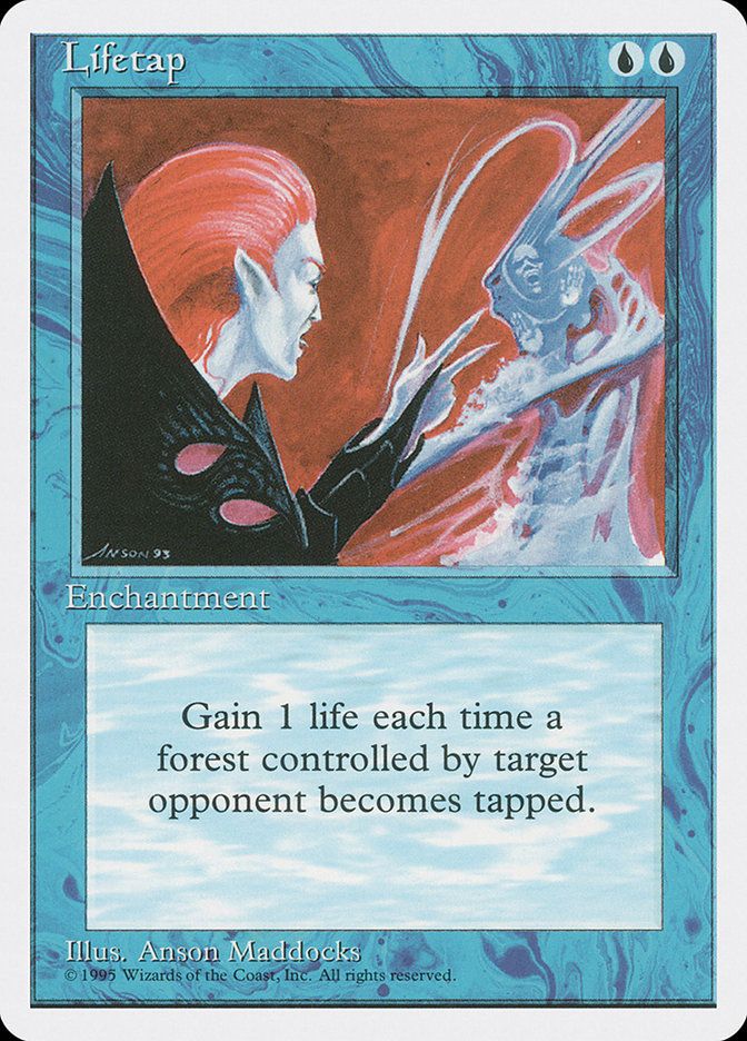Carta MTG-Soffio della Vita-Quarta Edizione-N.081-ITA-EX-Uncommon