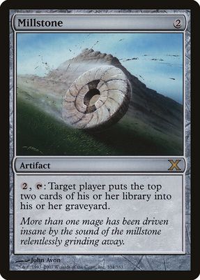 Carta MTG-Millstone-Decima Edizione-N.334-EN-Good-Rare