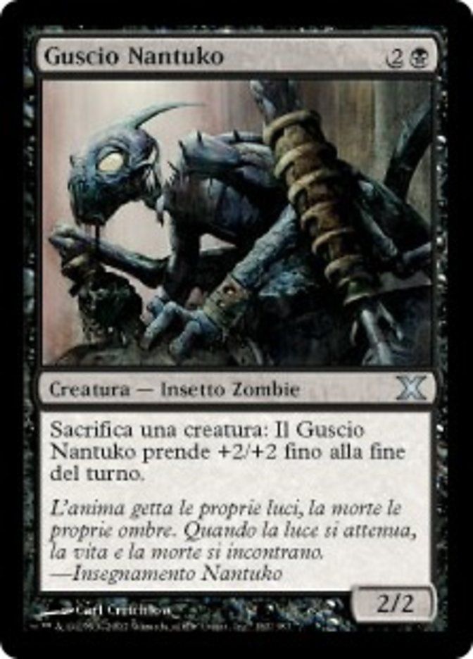 Carta MTG-Guscio Nantuko-Decima Edizione-N.162-ITA-Good-Uncommon