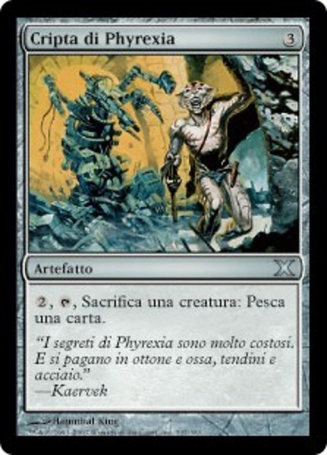 Carta MTG-Cripta di Phyrexia-Decima Edizione-N.337-ITA-LP-Uncommon