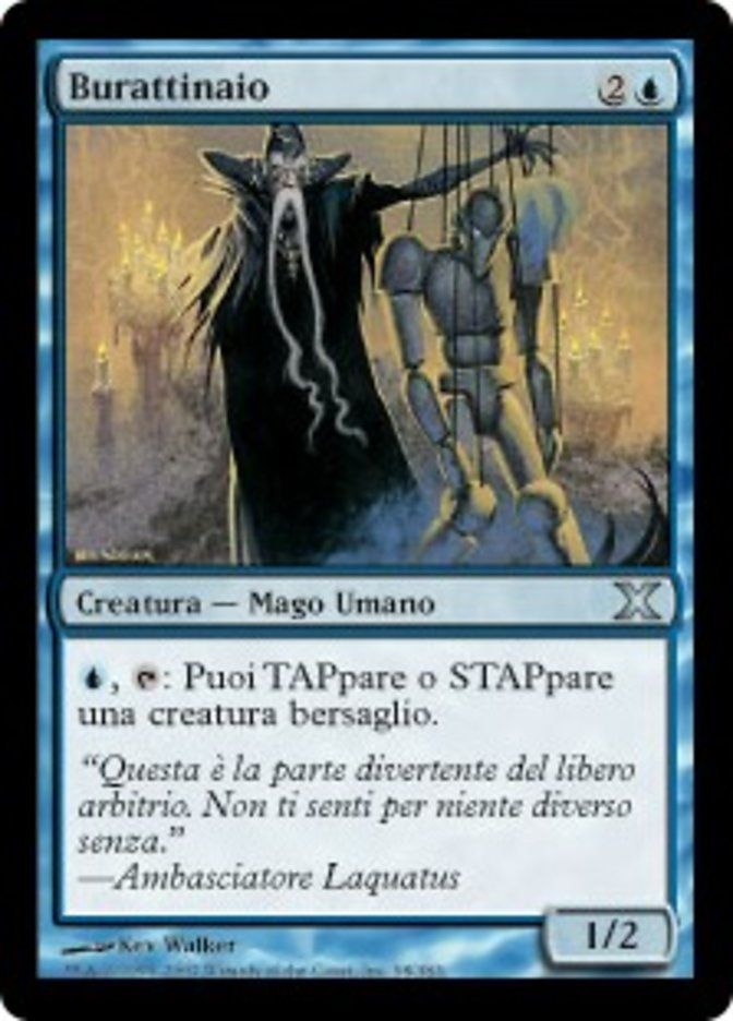 Carta MTG-Burattinaio-Decima Edizione-N.098-ITA-Good-Uncommon