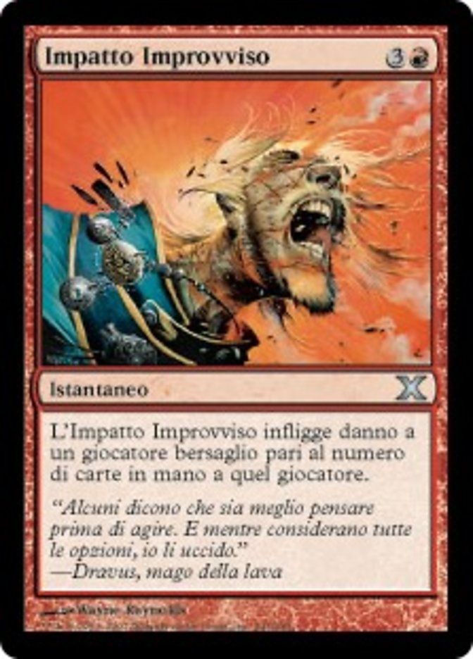 Carta MTG-Impatto Improvviso-Decima Edizione-N.241-ITA-EX-Uncommon