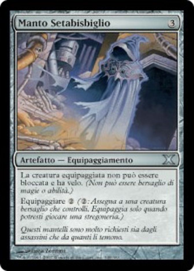 Carta MTG-Manto Setabisbiglio-Decima Edizione-N.345-ITA-EX-Uncommon