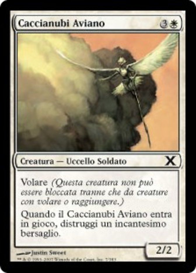 Carta MTG-Caccianubi Aviano-Decima Edizione-N.007-ITA-Good-Common