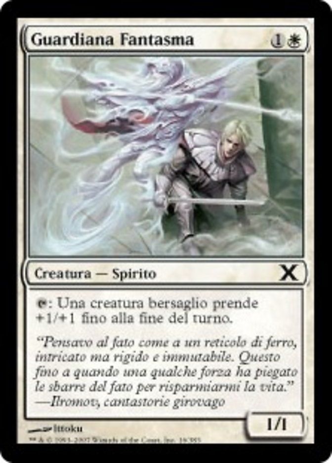 Carta MTG-Guardiana Fantasma-Decima Edizione-N.016-ITA-EX-Common