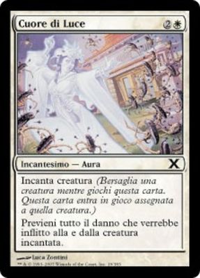 Carta MTG-Cuore di Luce-Decima Edizione-N.019-ITA-LP-Common
