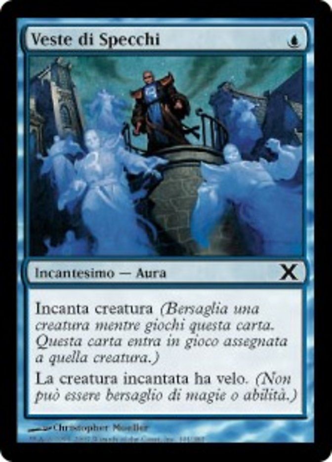 Carta MTG-Veste di Specchi-Decima Edizione-N.101-ITA-Poor-Common
