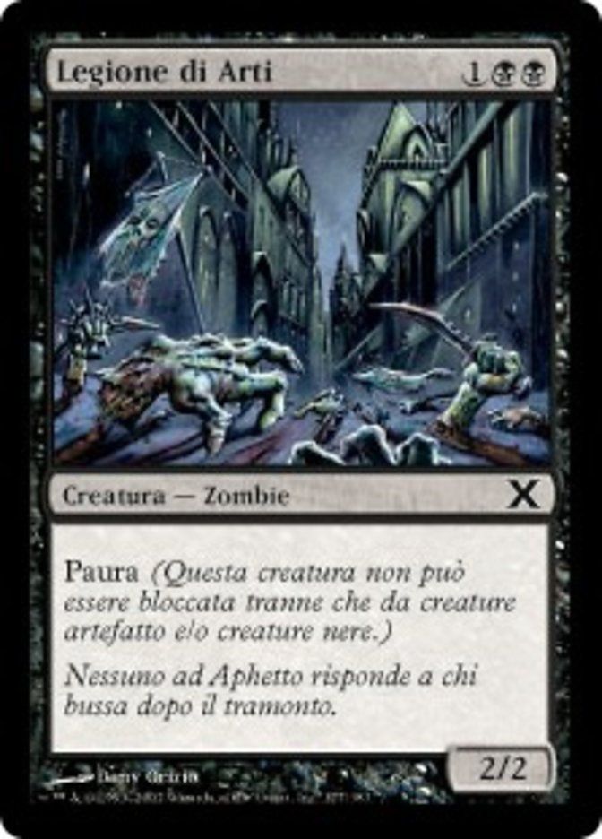 Carta MTG-Legione di Arti-Decima Edizione-N.177-ITA-Good-Common