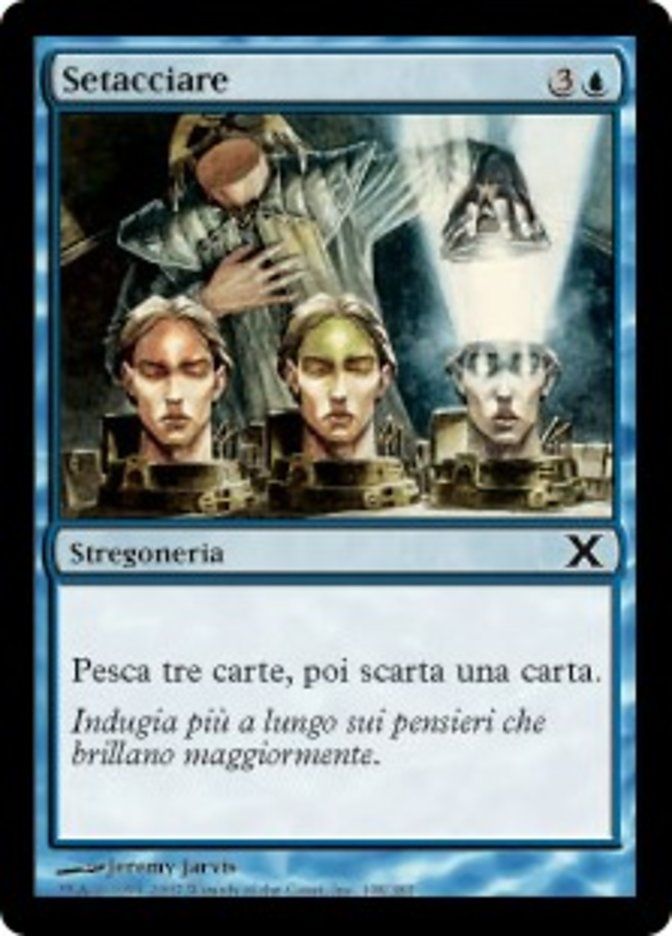 Carta MTG-Setacciare-Decima Edizione-N.108-ITA-Good-Common