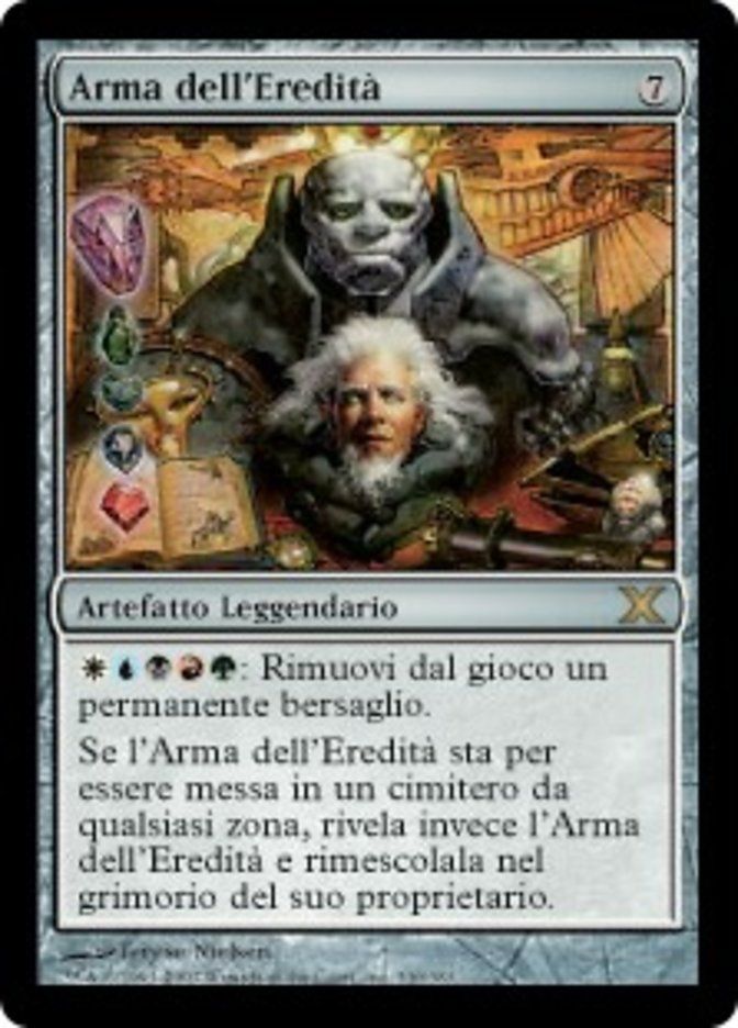 Carta MTG-Arma dell'Eredità-Decima Edizione-N.330-ITA-EX-Rare