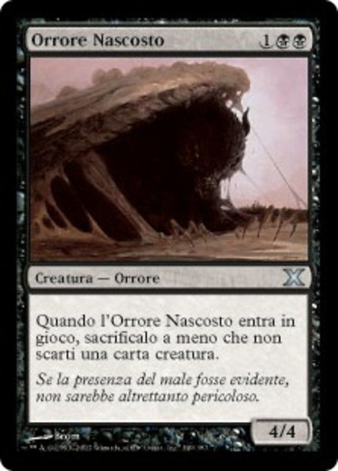 Carta MTG-Orrore Nascosto-Decima Edizione-N.149-ITA-EX-Uncommon