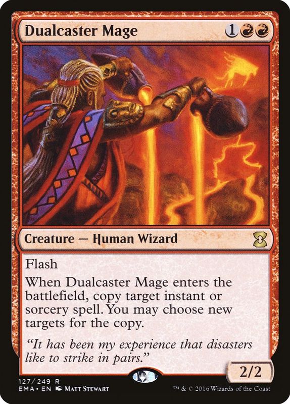 Carta MTG-Dualcaster Mage-Eternal Masters-N.127-EN-NM-Rare