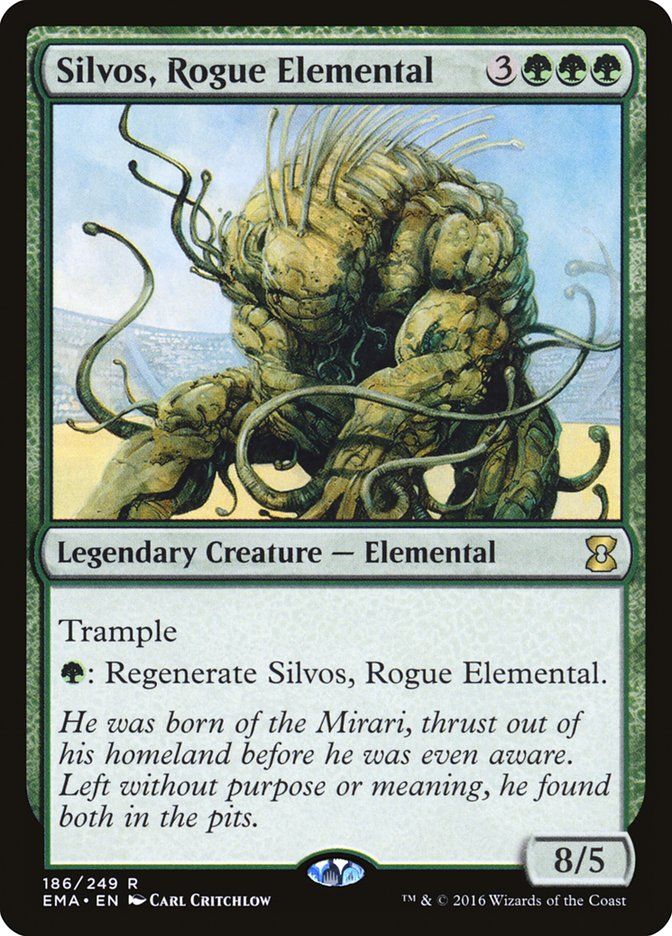 Carta MTG-Silvos, Rogue Elemental-Eternal Masters-N.249-EN-NM-Rare