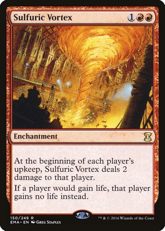 Carta MTG-Sulfuric Vortex-Eternal Masters-N.150-EN-NM-Rare