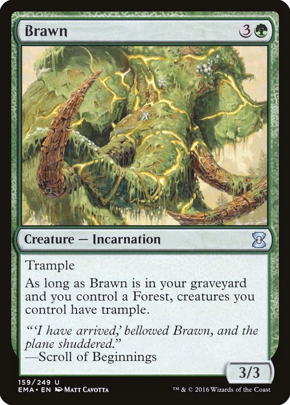 Carta MTG-Brawn-Eternal Masters-N.159-EN-NM-Uncommon