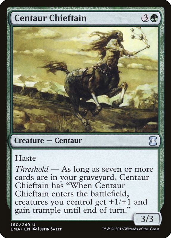 Carta MTG-Centaur Chieftain-Eternal Masters-N.160-EN-NM-Uncommon Foil
