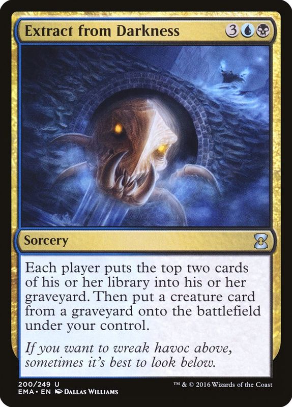 Carta MTG-Extract from Darkness-Eternal Masters-N.200-EN-NM-Uncommon