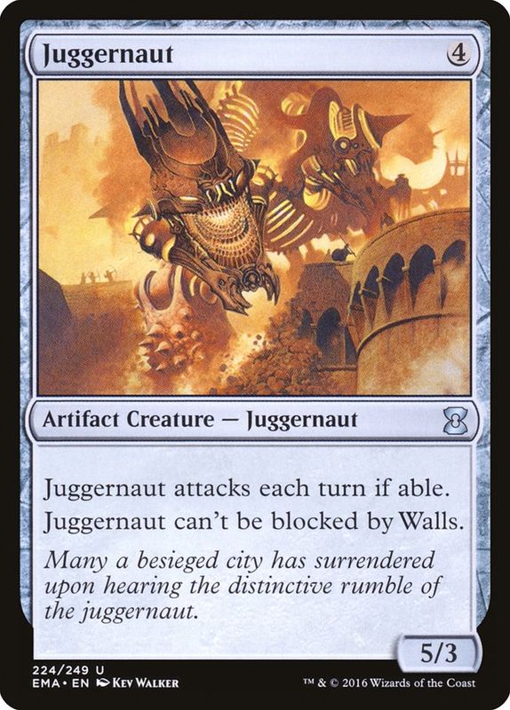 Carta MTG-Juggernaut-Eternal Masters-N.224-EN-NM-Uncommon
