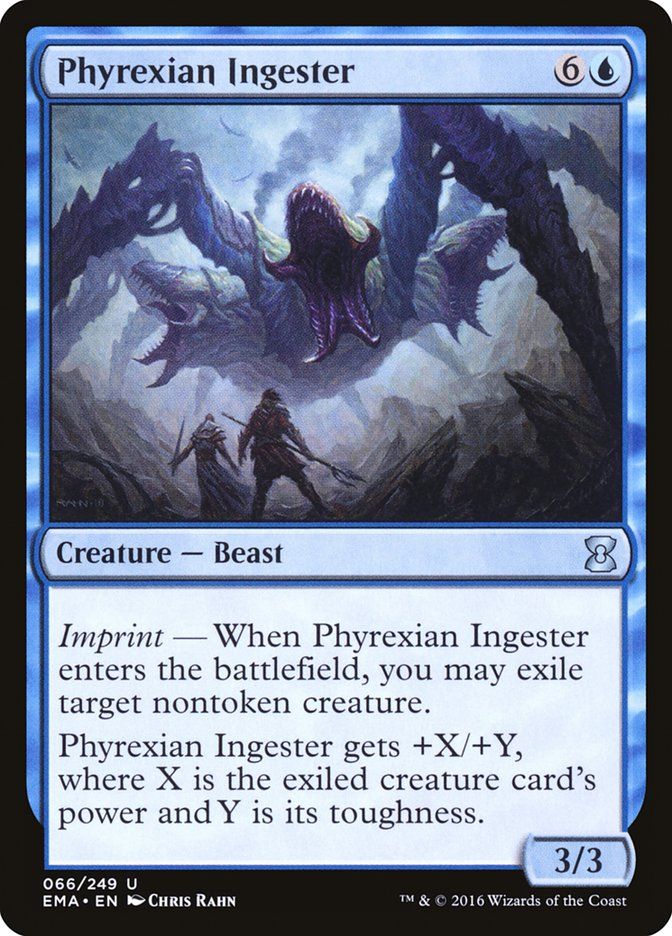 Carta MTG-Phyrexian Ingester-Eternal Masters-N.066-EN-NM-Uncommon