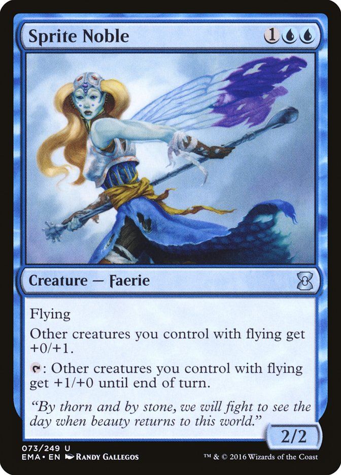 Carta MTG-Sprite Noble-Eternal Masters-N.073-EN-NM-Uncommon