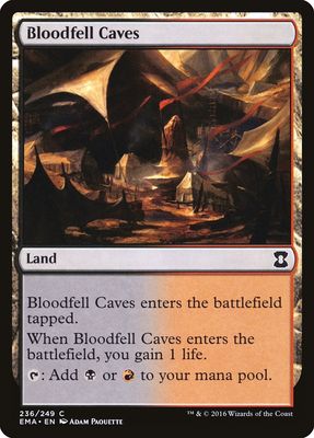 Carta MTG-Bloodfell Caves-Eternal Masters-N.236-EN-NM-Common