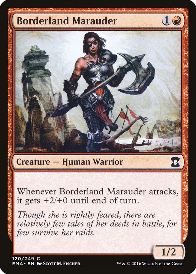 Carta MTG-Borderland Marauder-Eternal Masters-N.120-EN-NM-Common