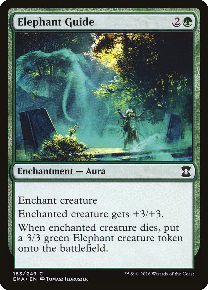 Carta MTG-Elephant Guide-Eternal Masters-N.163-EN-NM-Common