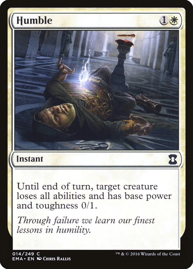 Carta MTG-Humble-Eternal Masters-N.014-EN-NM-Common
