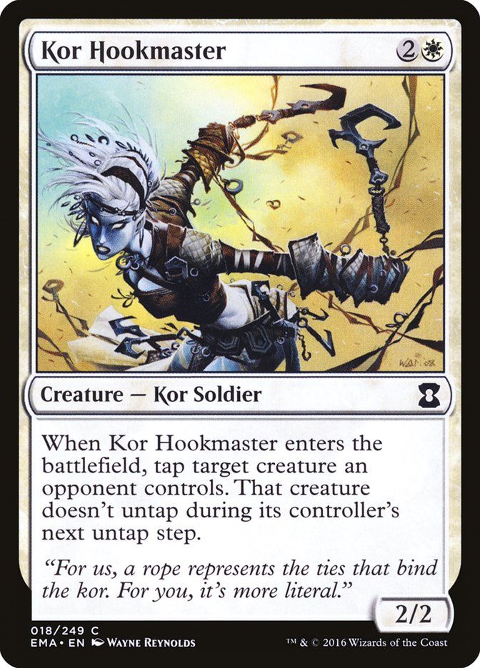Carta MTG-Kor Hookmaster-Eternal Masters-N.018-EN-NM-Common