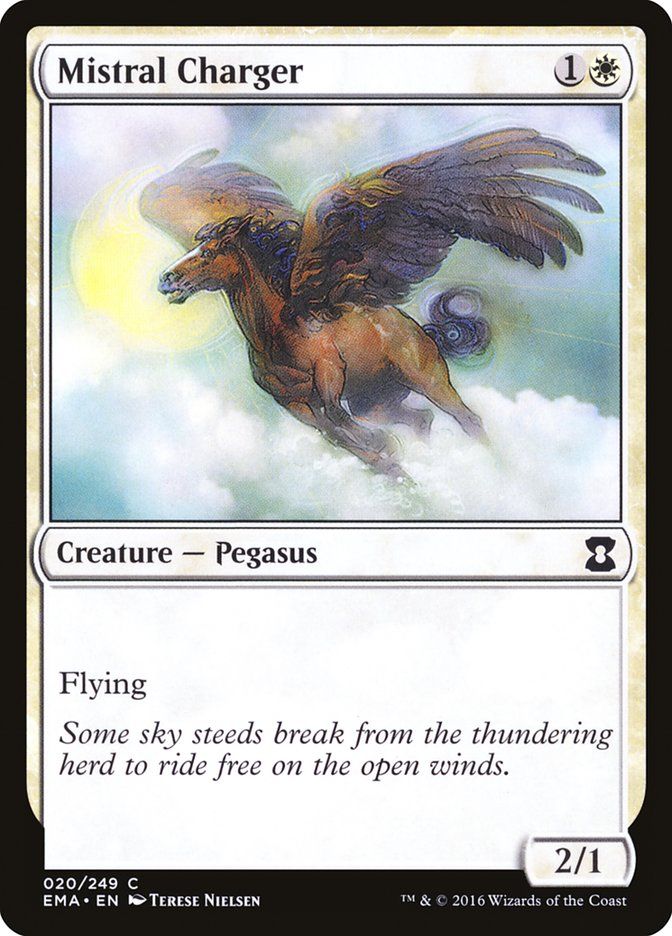 Carta MTG-Mistral Charger-Eternal Masters-N.020-EN-NM-Common Foil Foil