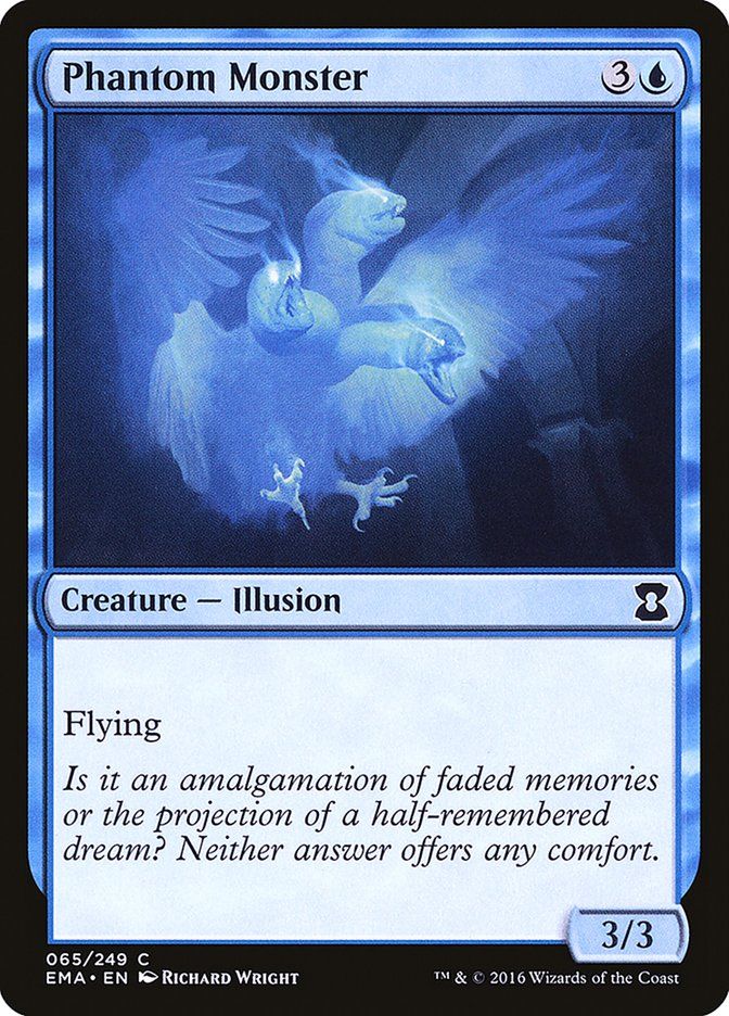 Carta MTG-Phantom Monster-Eternal Masters-N.065-EN-NM-Common