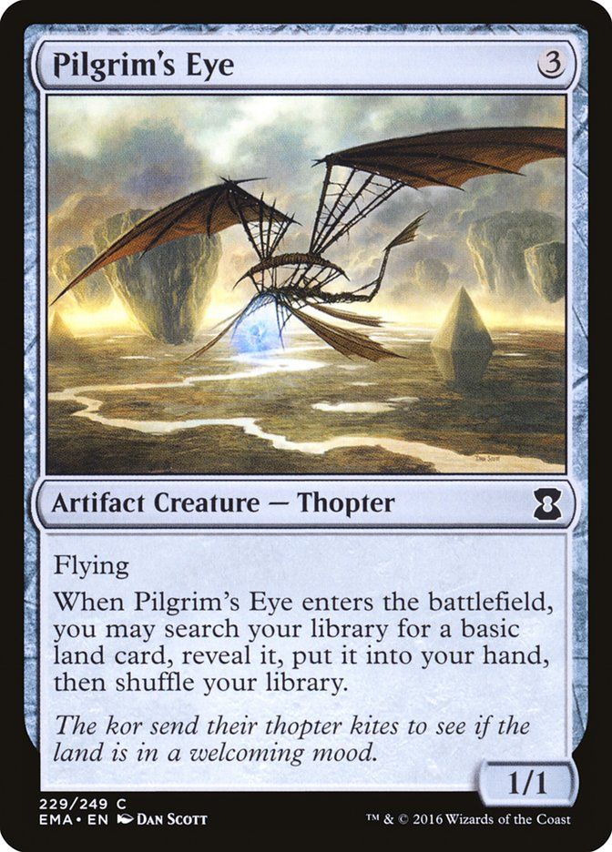 Carta MTG-Pilgrim's Eye-Eternal Masters-N.229-EN-NM-Common