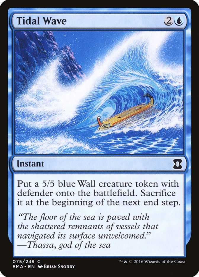 Carta MTG-Tidal Wave-Eternal Masters-N.075-EN-NM-Common