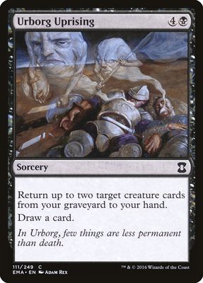 Carta MTG-Urborg Uprising-Eternal Masters-N.111-EN-NM-Common Foil Foil