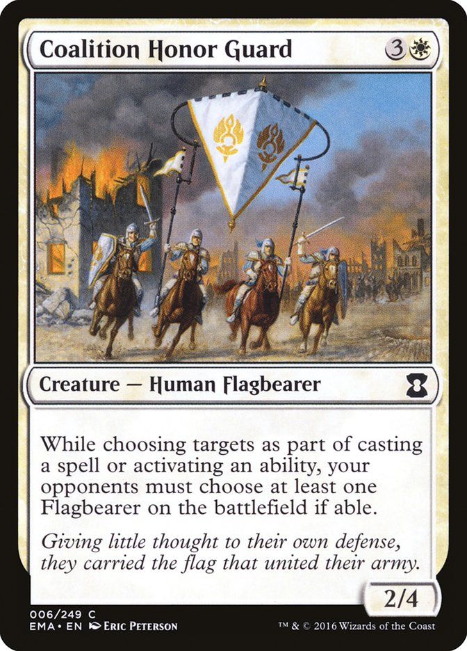 Carta MTG-Coalition Honor Guard-Eternal Masters-N.006-EN-NM-Common