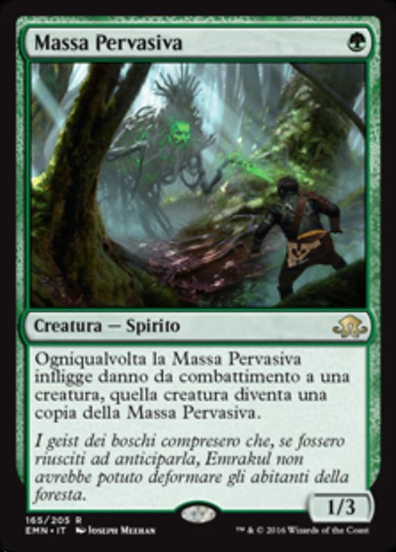 Carta MTG-Massa Pervasiva-Luna Spettrale-N.165-ITA-NM-Rare